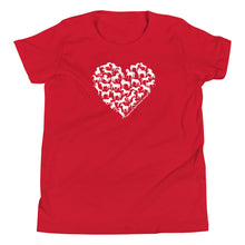 Load image into Gallery viewer, Heart 4 Horses Youth Tee