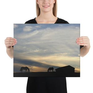 Printed Canvas "Sunset State of Mind"