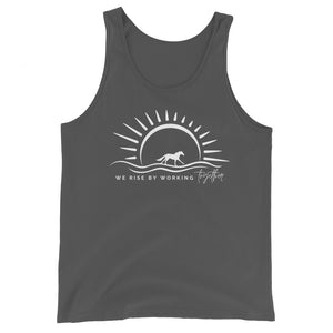 We Rise By Working Together Unisex Tank Top