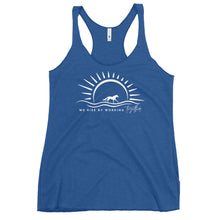 Load image into Gallery viewer, We Rise By Working Together Racerback Tank