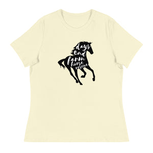 DEFHR Horse Women's Relaxed Tee